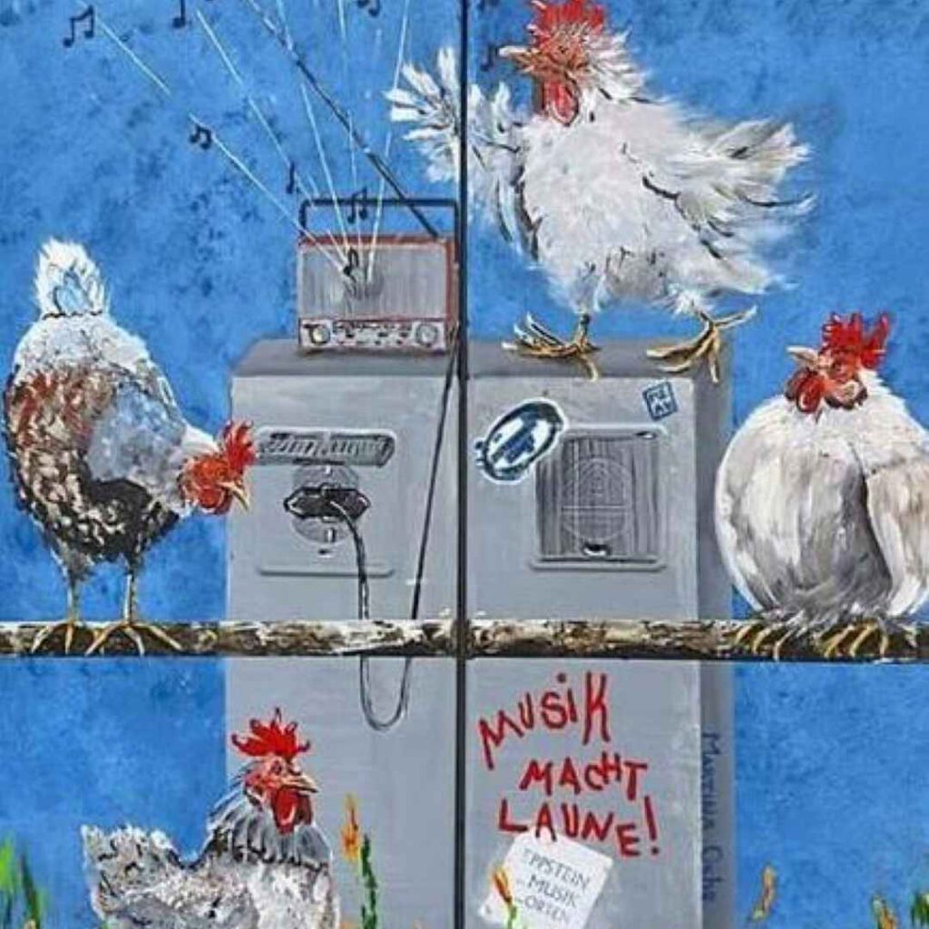 Stromkasten Hühner, Sonja Von Saldern, Autorin und Museumspädagogin